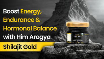Boost Your Energy, Endurance & Hormonal Balance with Shilajit Gold