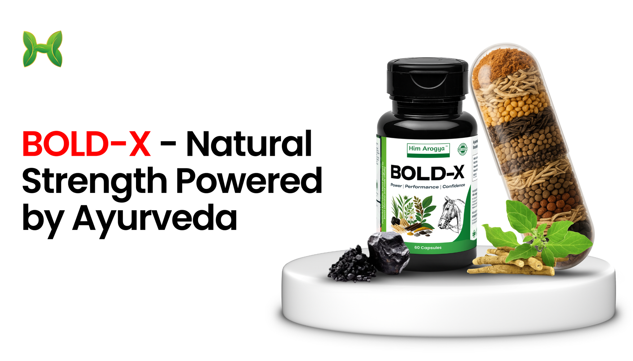 How BOLD-X Boosts Strength Naturally: The Power of Ashwagandha, Shilajit, Safed Musli & Kaunch Beej