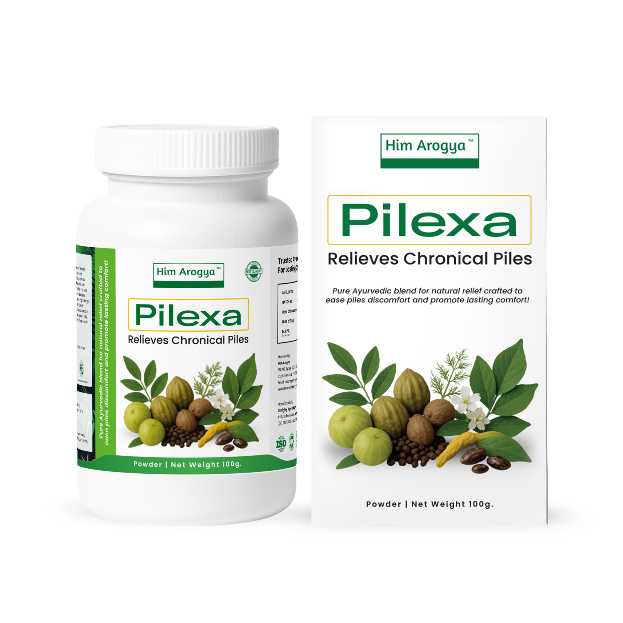 PILEXA | Ayurvedic Support for Piles Relief Naturally | 100g