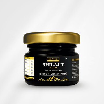 Himalayan Shilajit Gold | 9-in-1 Ayurvedic Wellness Formula | 20g