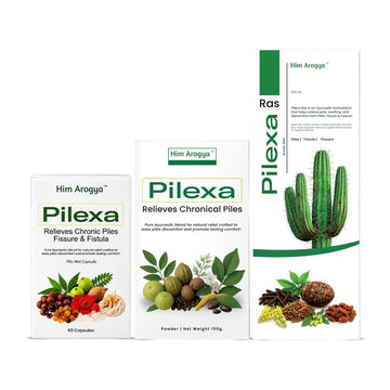Pilexa Ultimate Care Combo | Pilexa Powder + Pilexa Ras + Pilexa Capsules