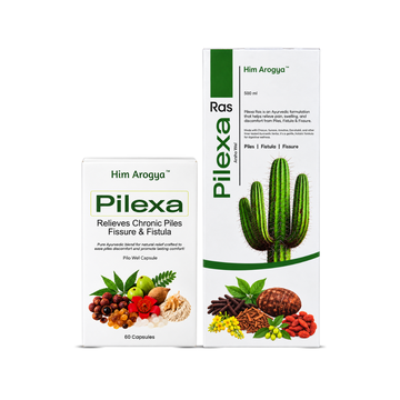 Pilexa Complete Care Combo | Pilexa Capsules + Pilexa Ras