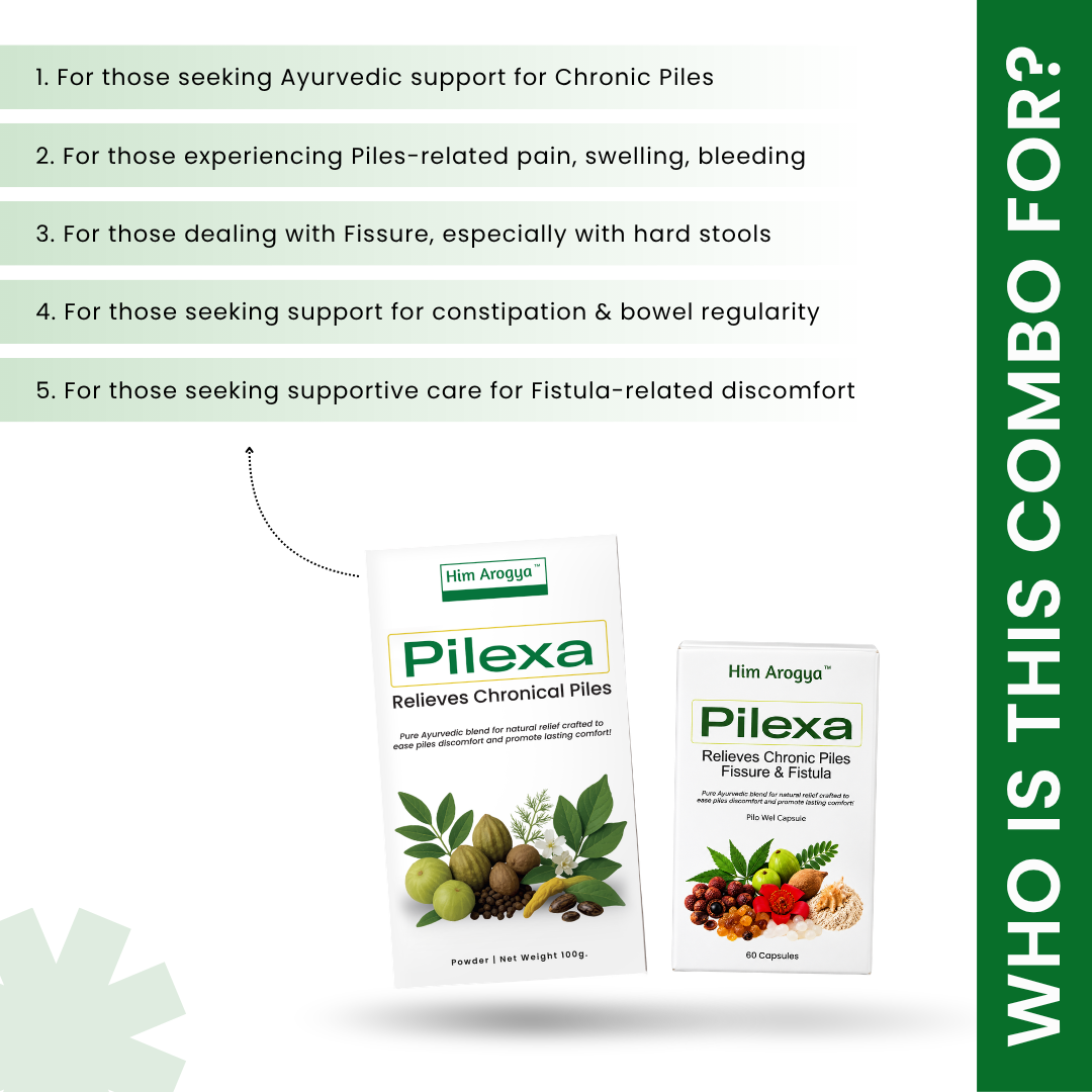 Pilexa Advanced Care Combo | Pilexa Powder + Pilexa Capsules