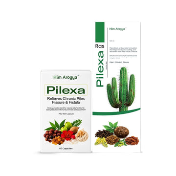 Pilexa Complete Care Combo | Pilexa Capsules + Pilexa Ras