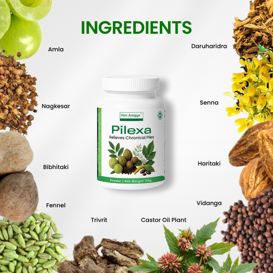 PILEXA | Ayurvedic Support for Piles Relief Naturally | 100g